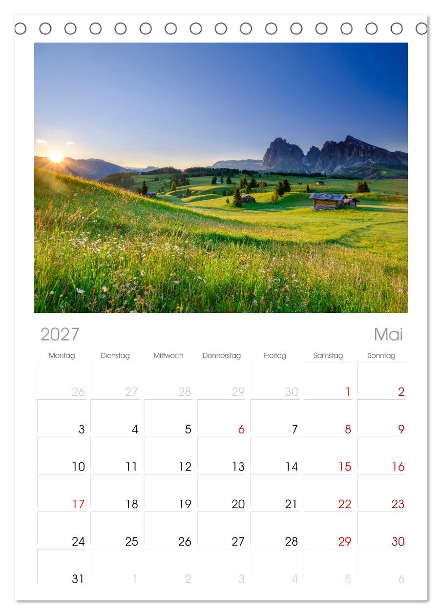 Leuchtende Dolomiten