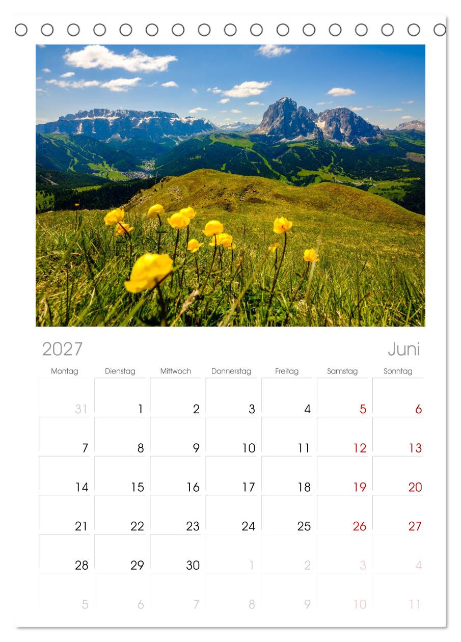 Leuchtende Dolomiten