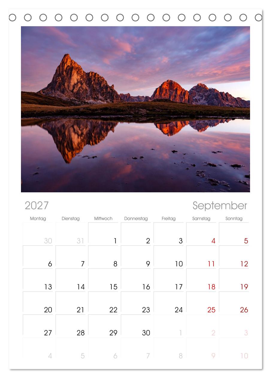 Leuchtende Dolomiten