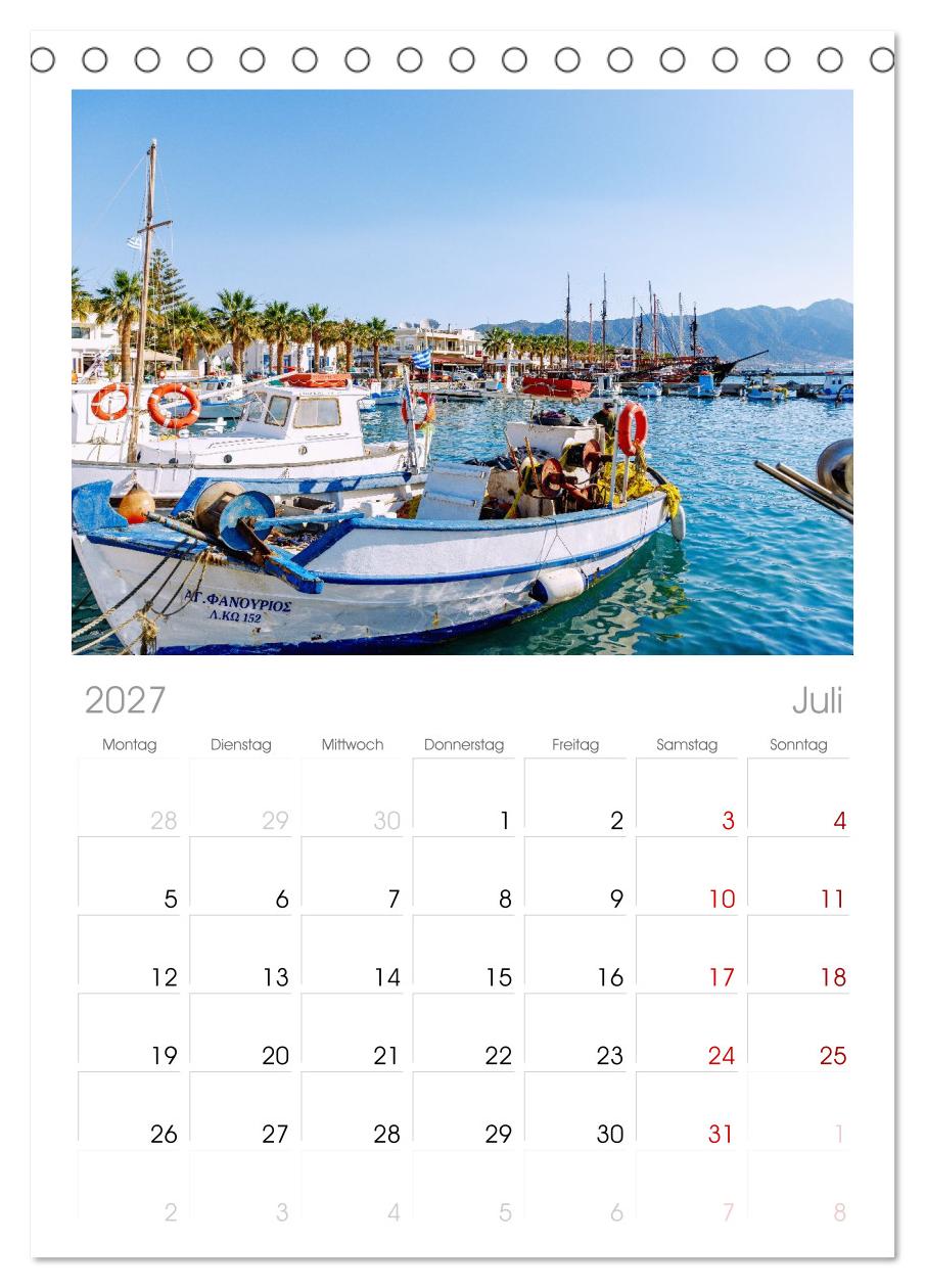 Griechische Insel Kos. Sommerstimmung in den Farben der Ägäis