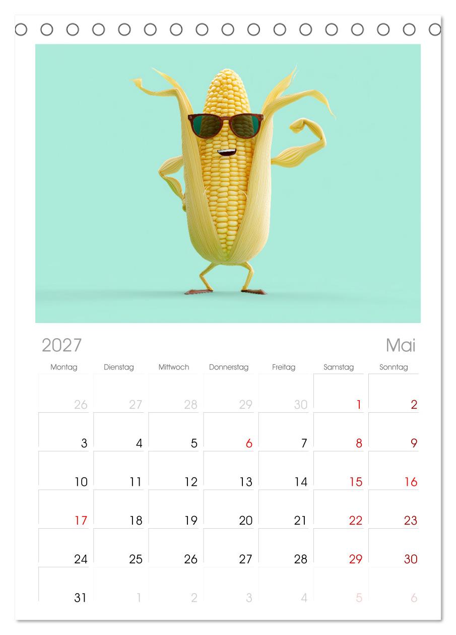 Vegane Power - Kalender für Veganer, Vegetarier und alle Pflanzenfans