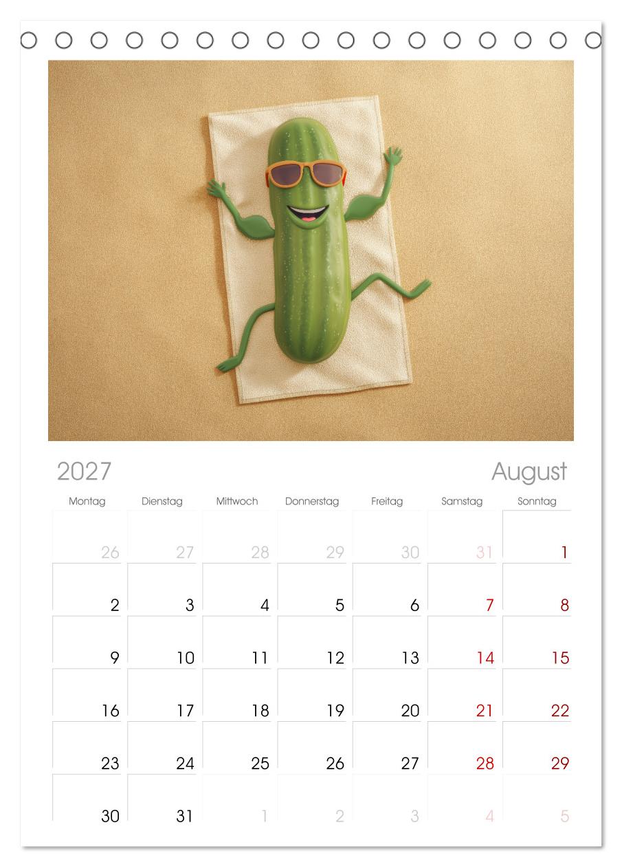 Vegane Power - Kalender für Veganer, Vegetarier und alle Pflanzenfans