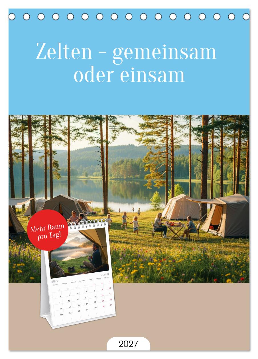 Zelten - gemeinsam oder einsam