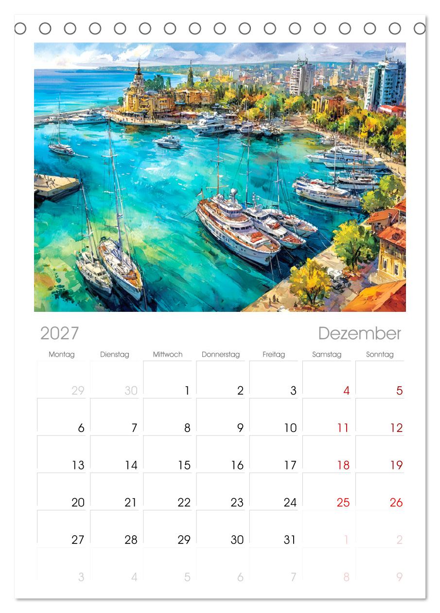 Bulgarien. Künstlerische Aquarelle zwischen Altstadt und Meer
