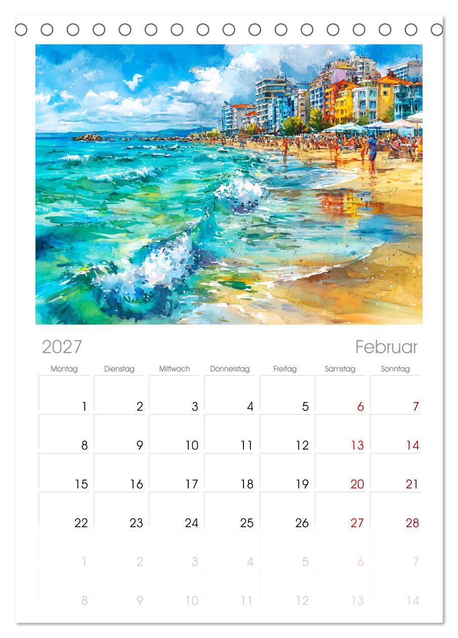 Bulgarien. Künstlerische Aquarelle zwischen Altstadt und Meer