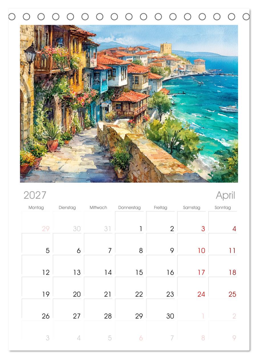 Bulgarien. Künstlerische Aquarelle zwischen Altstadt und Meer