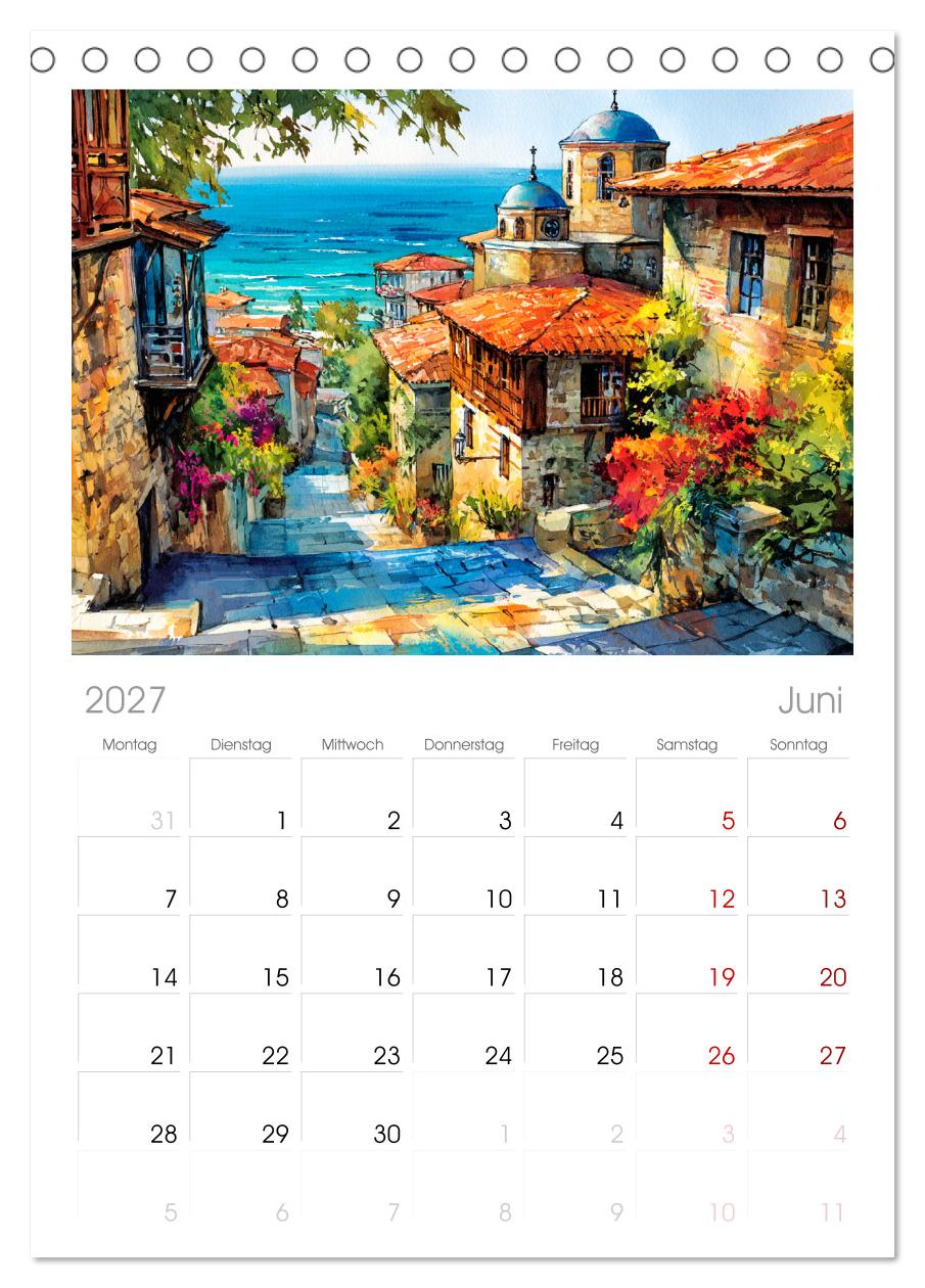 Bulgarien. Künstlerische Aquarelle zwischen Altstadt und Meer