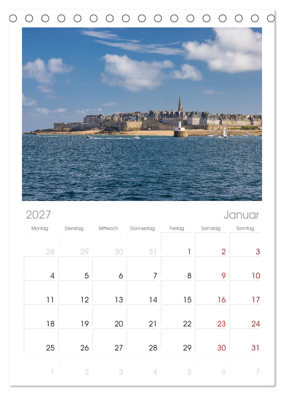 Smaragdküste Côte d'Émeraude. Der malerische Norden der Bretagne