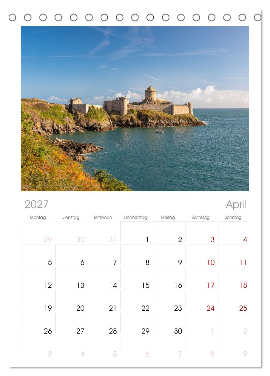Smaragdküste Côte d'Émeraude. Der malerische Norden der Bretagne