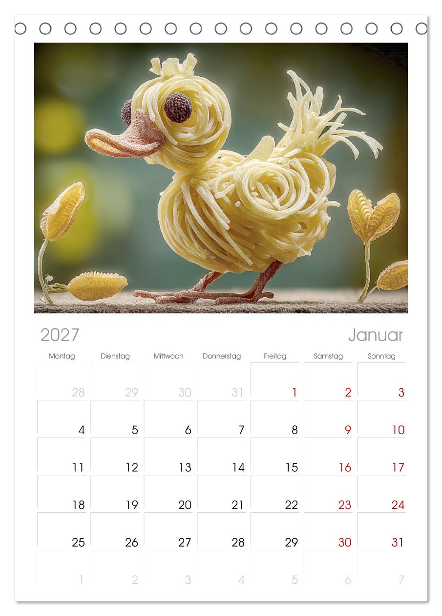 Auf dem Nudelhof. Spaghetti-Tiere zum Schmunzeln