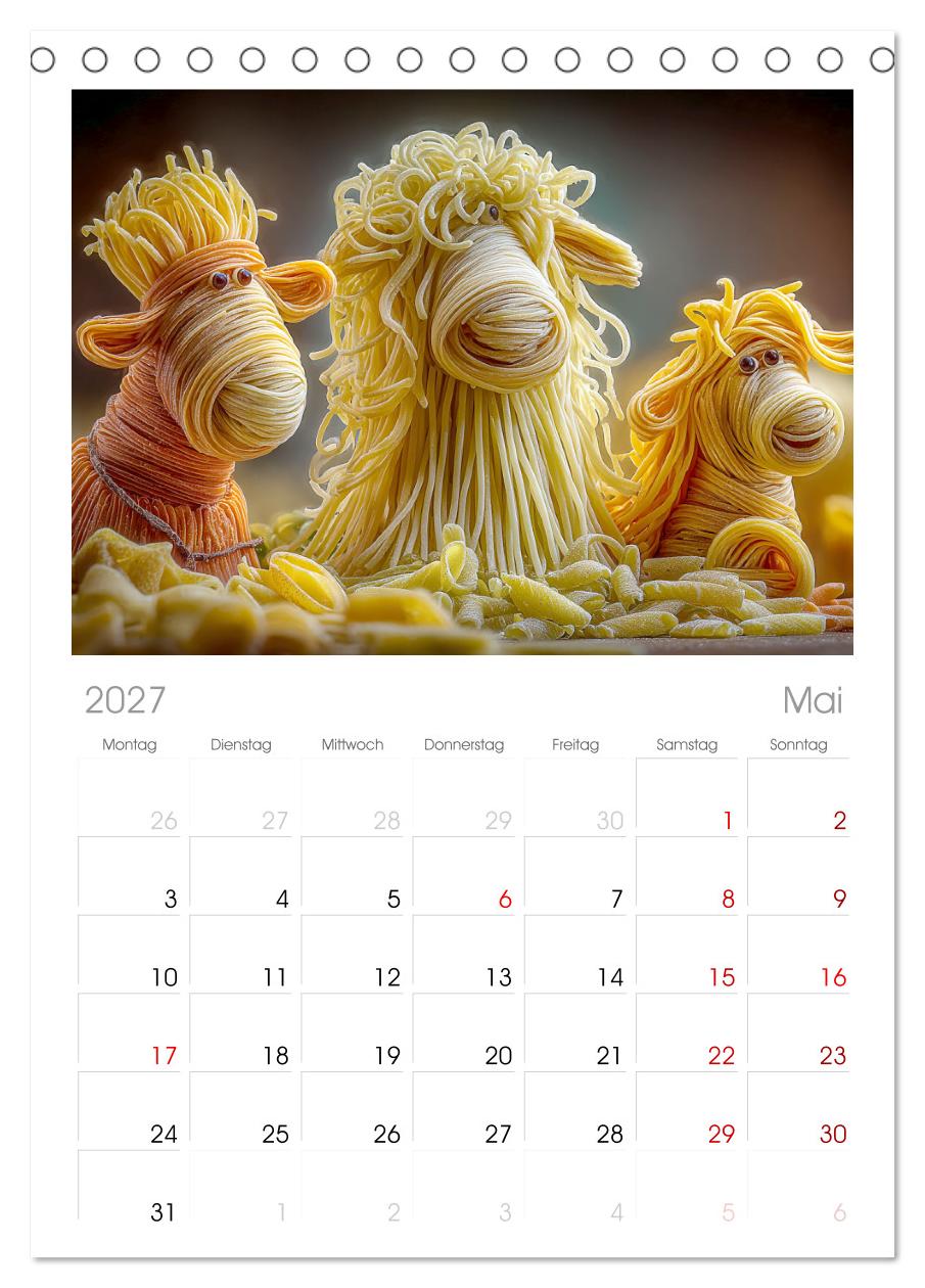 Auf dem Nudelhof. Spaghetti-Tiere zum Schmunzeln