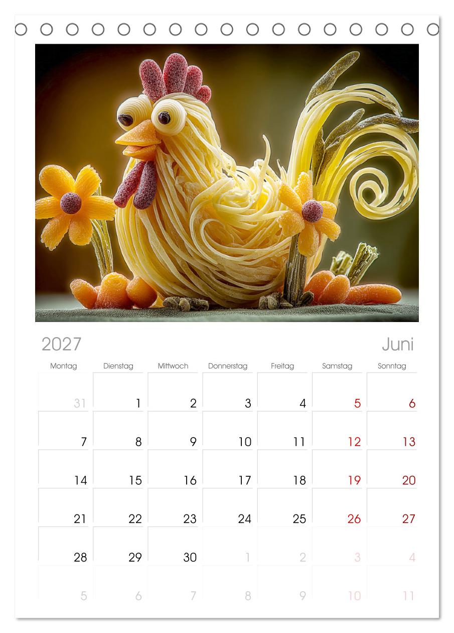 Auf dem Nudelhof. Spaghetti-Tiere zum Schmunzeln