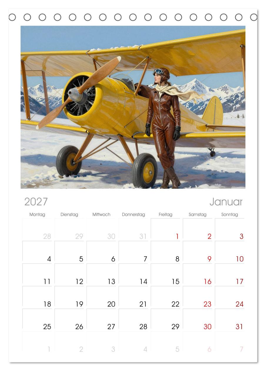 Lack und Leinwand – Flieger