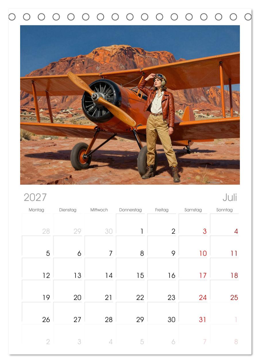 Lack und Leinwand – Flieger