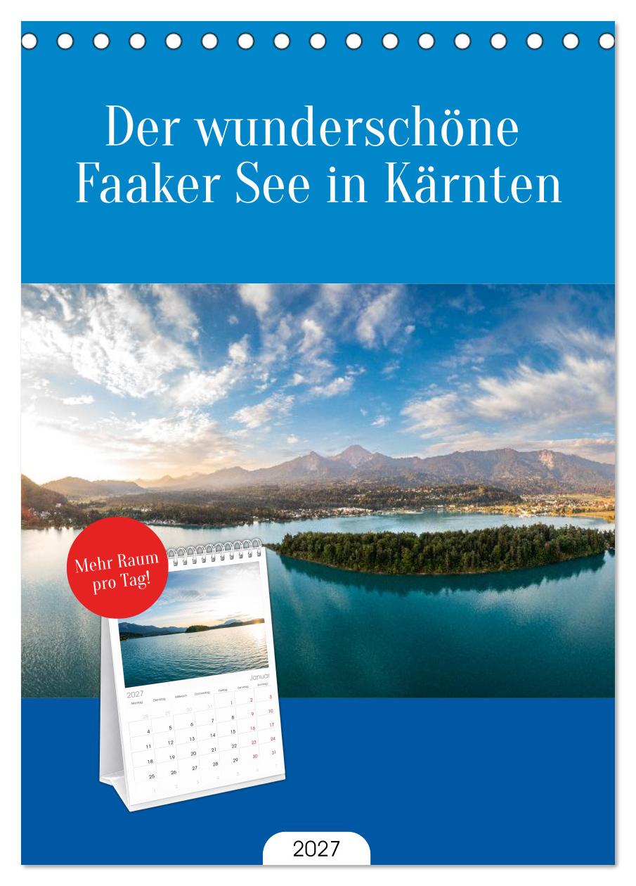 Der wunderschöne Faaker See in Kärnten