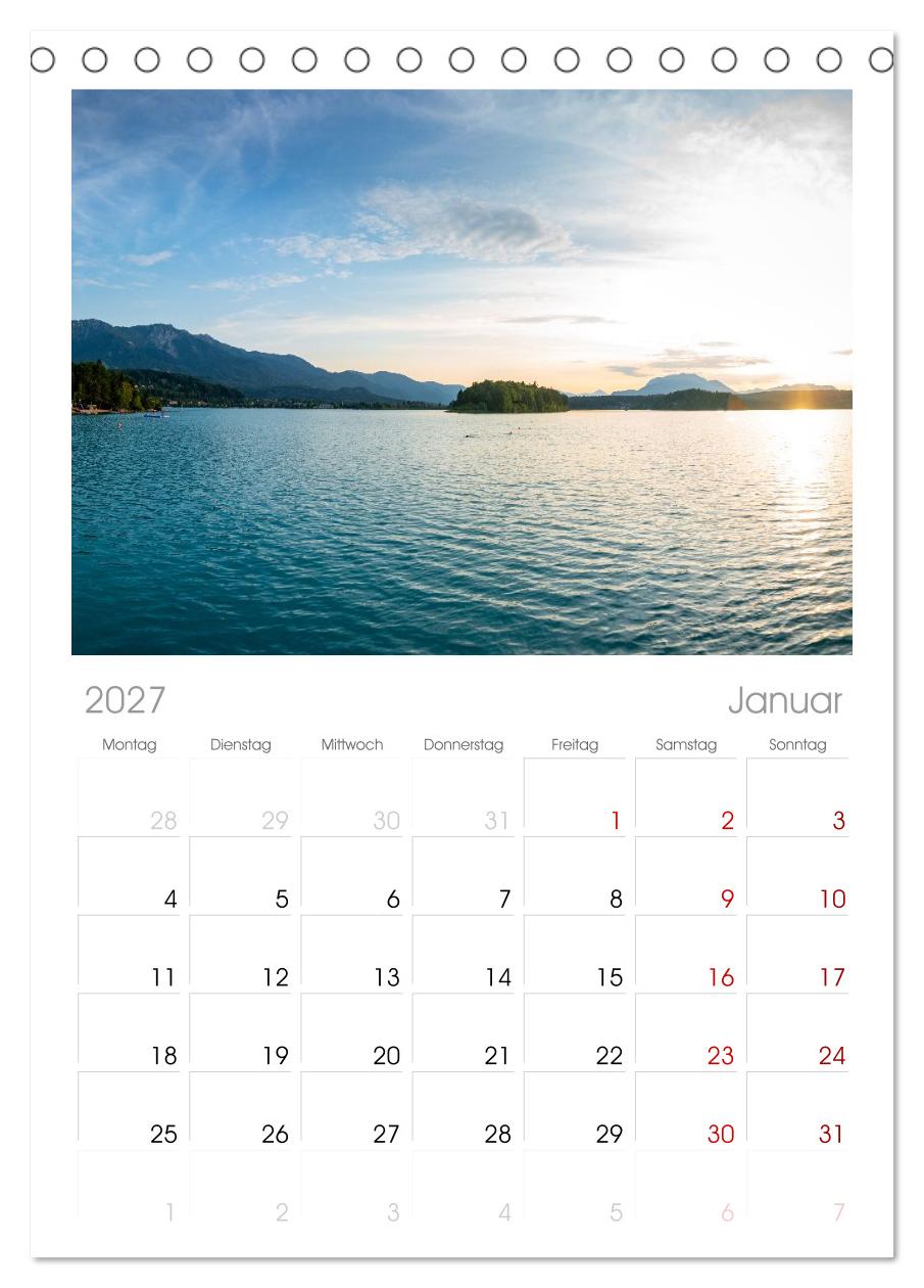 Der wunderschöne Faaker See in Kärnten