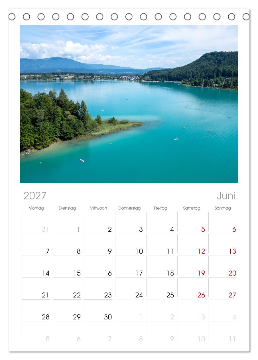 Der wunderschöne Faaker See in Kärnten