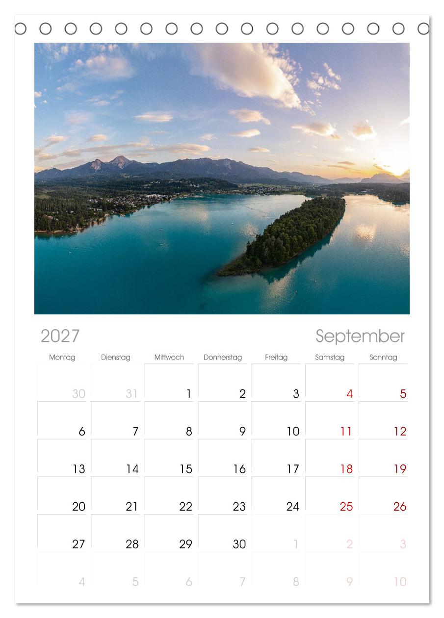Der wunderschöne Faaker See in Kärnten