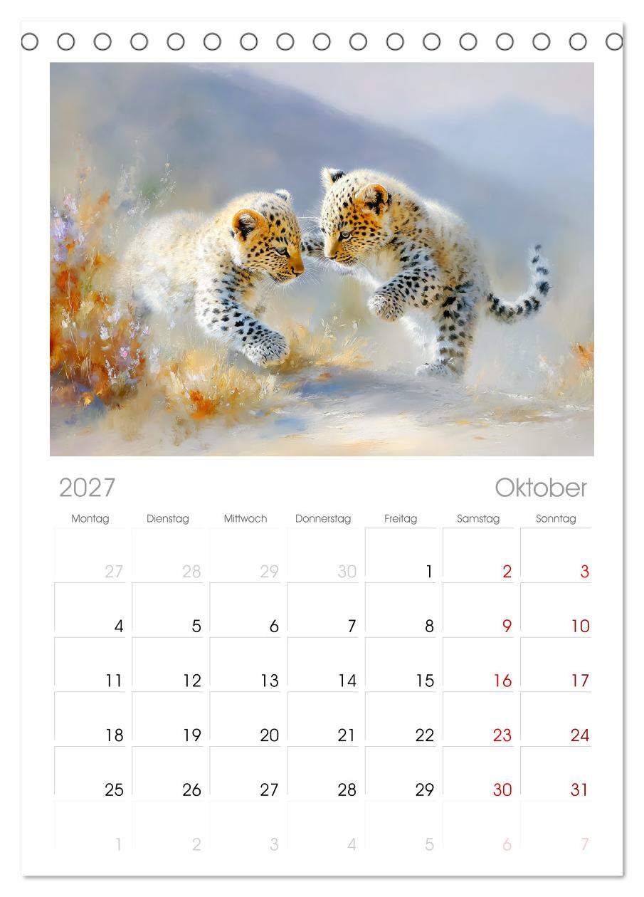 Leopardenkinder. Afrikas Katzenbabys im Licht der Natur