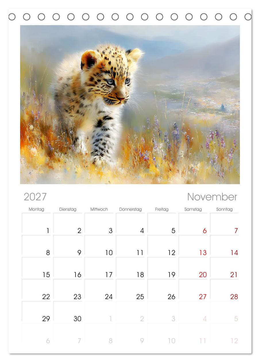Leopardenkinder. Afrikas Katzenbabys im Licht der Natur