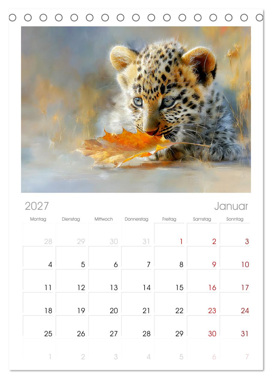 Leopardenkinder. Afrikas Katzenbabys im Licht der Natur