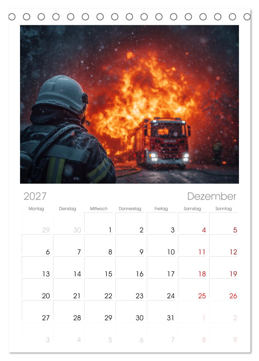 Feuer und Flamme - Feuerwehrkalender