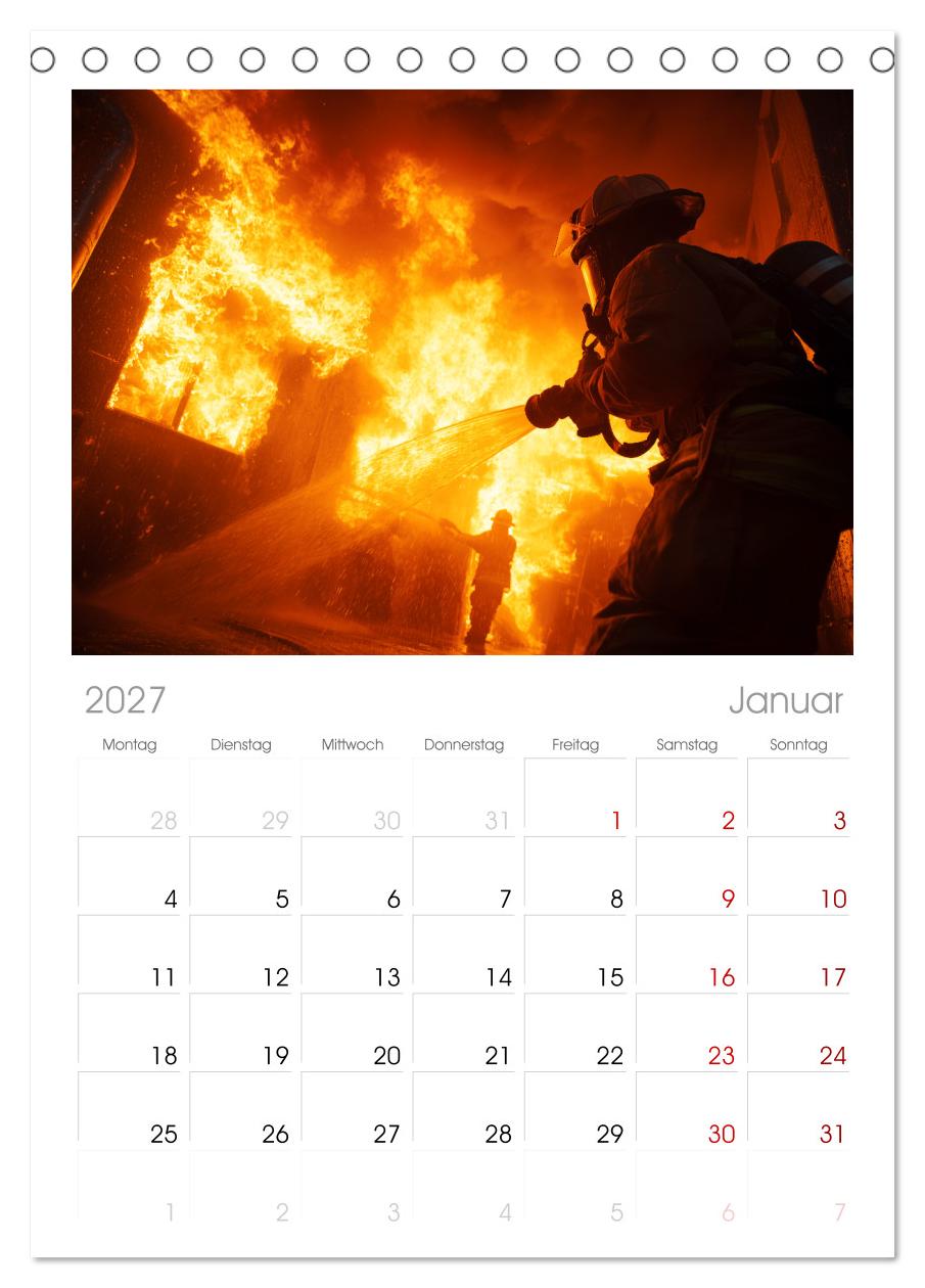 Feuer und Flamme - Feuerwehrkalender