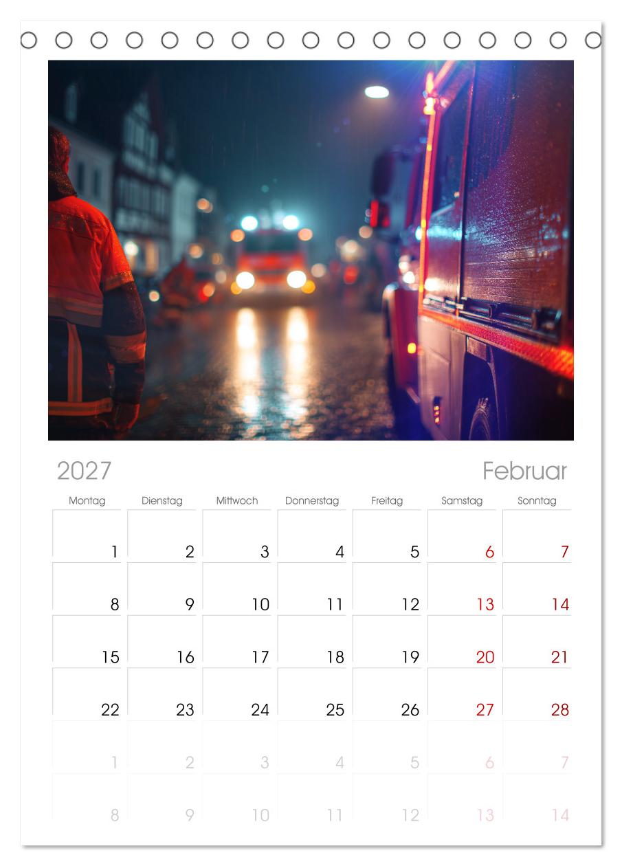Feuer und Flamme - Feuerwehrkalender