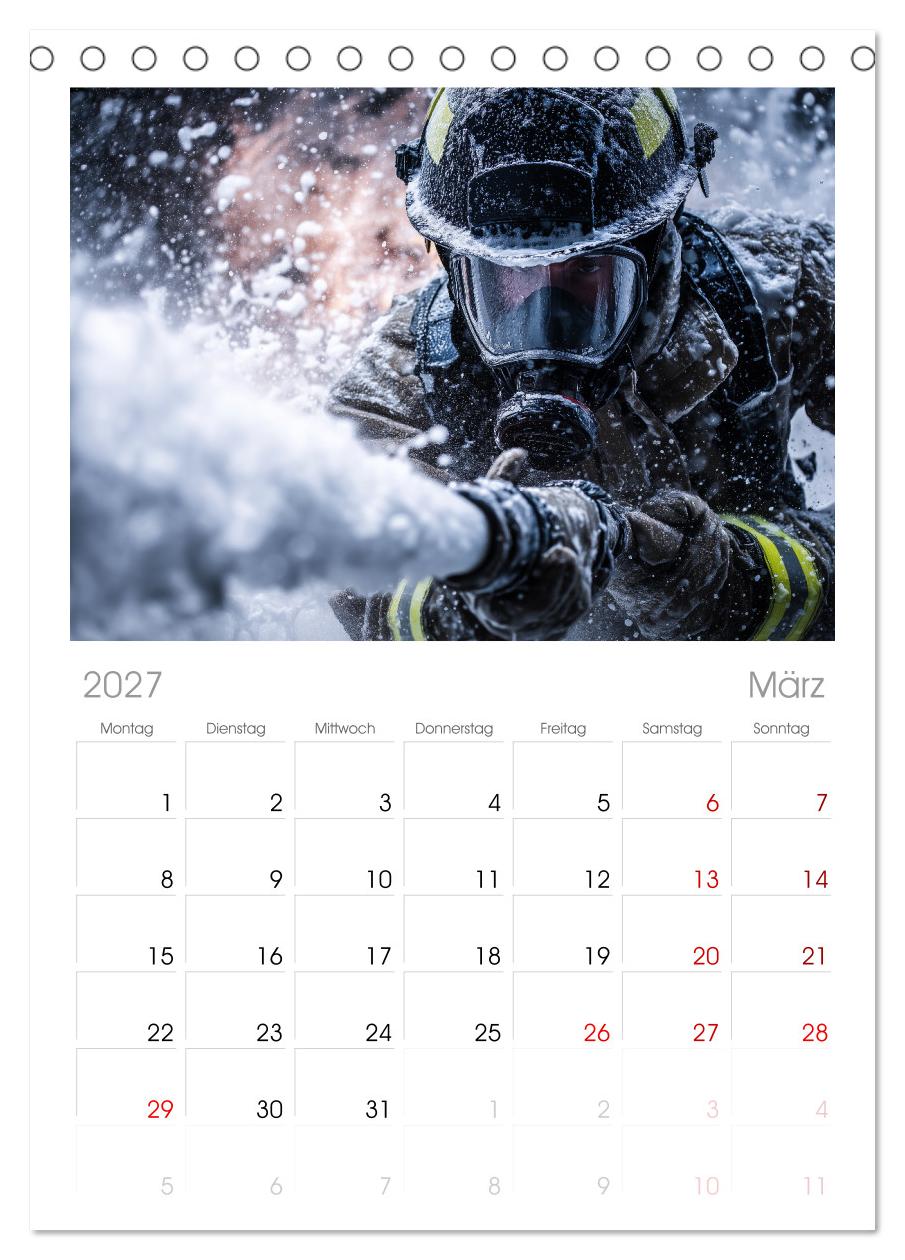 Feuer und Flamme - Feuerwehrkalender