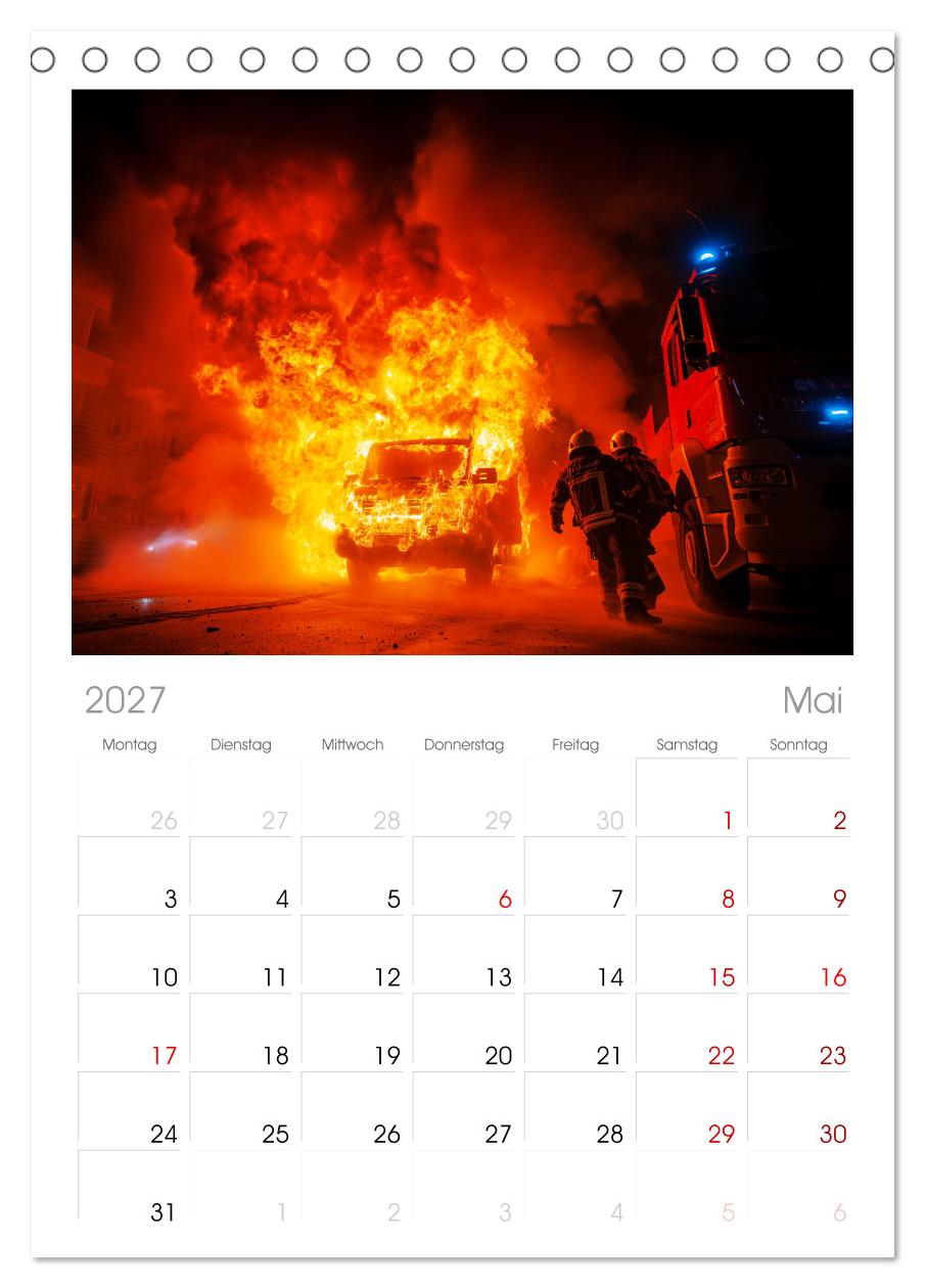 Feuer und Flamme - Feuerwehrkalender