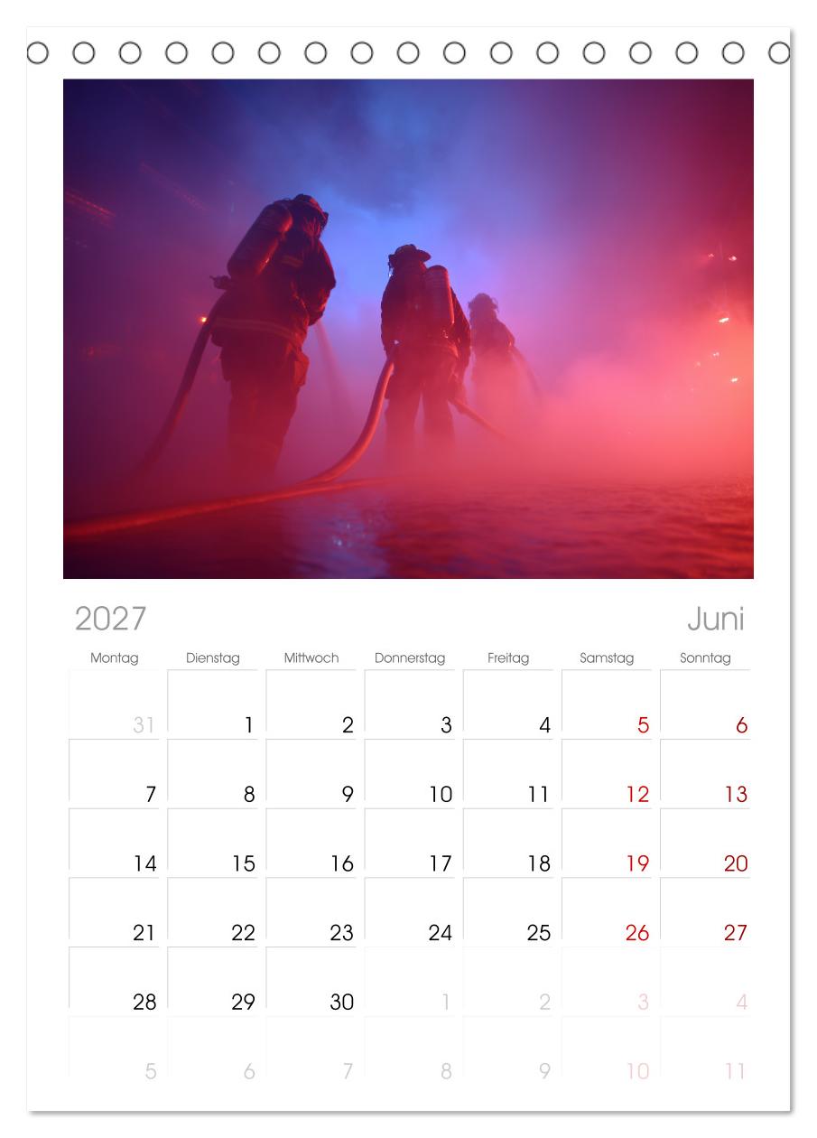 Feuer und Flamme - Feuerwehrkalender