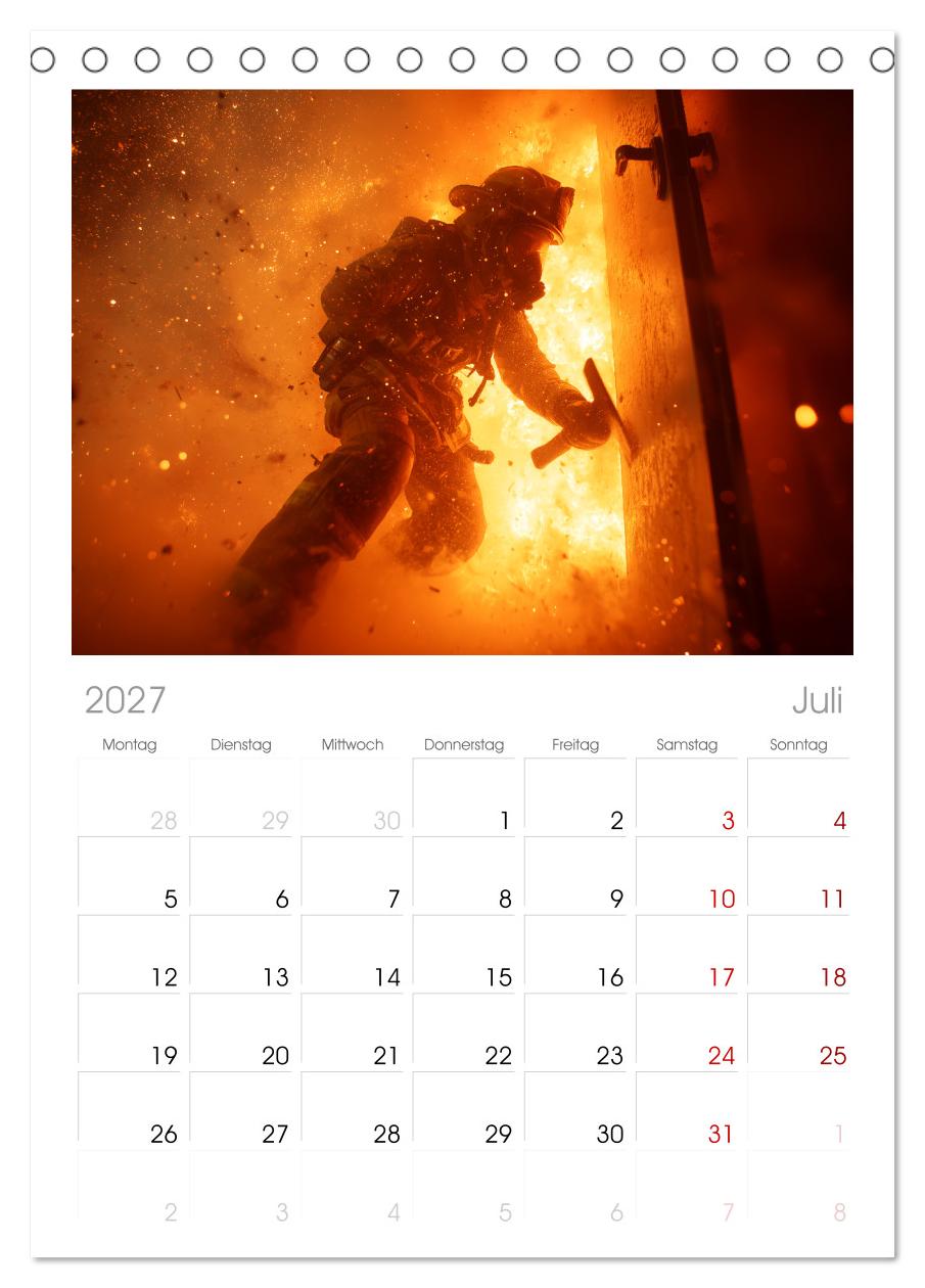 Feuer und Flamme - Feuerwehrkalender