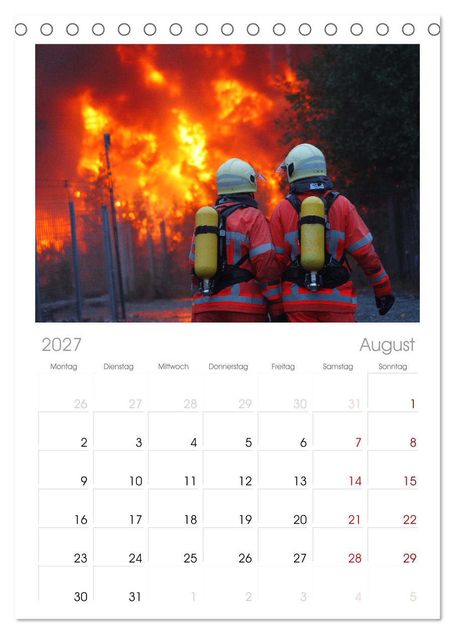 Feuer und Flamme - Feuerwehrkalender