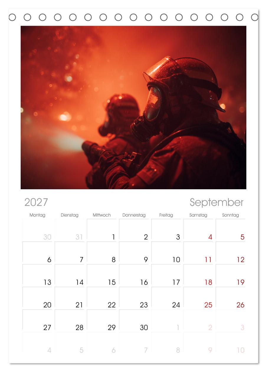 Feuer und Flamme - Feuerwehrkalender