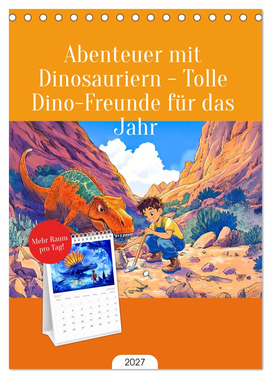 Abenteuer mit Dinosauriern - Tolle Dino-Freunde für das Jahr