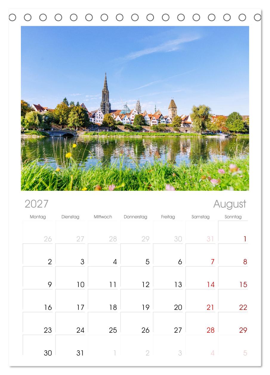 Donaustadt Ulm. Panoramaansichten und Stadtmomente