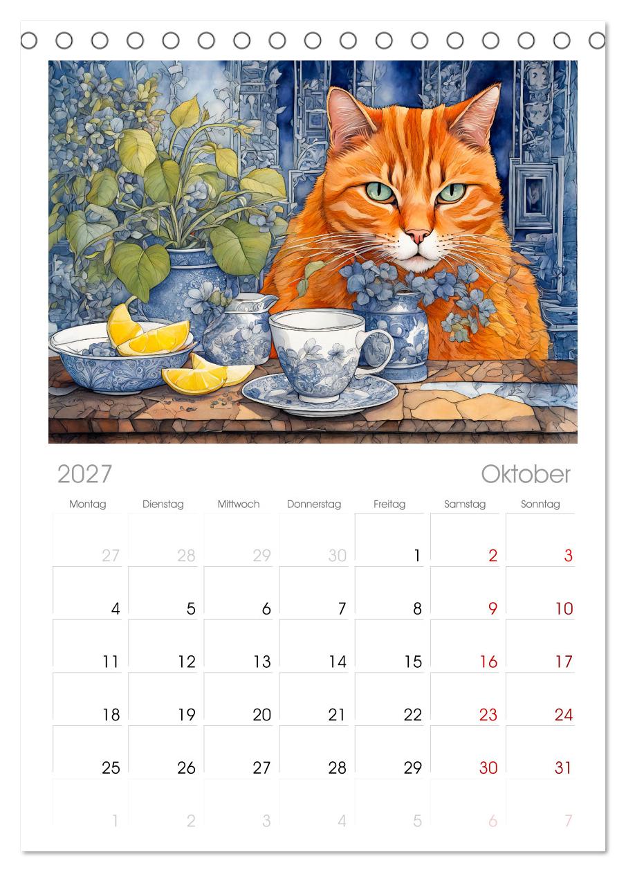 Katzenzauber -  Katzenkalender mit stimmungsvollen Bildern