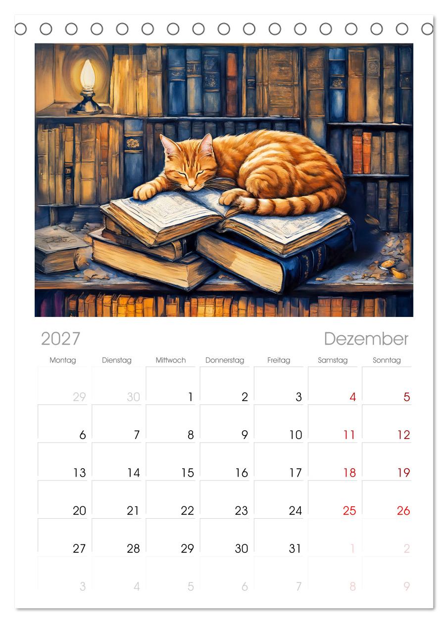 Katzenzauber -  Katzenkalender mit stimmungsvollen Bildern