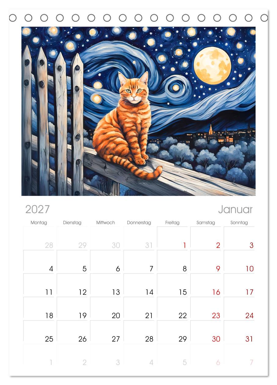 Katzenzauber -  Katzenkalender mit stimmungsvollen Bildern