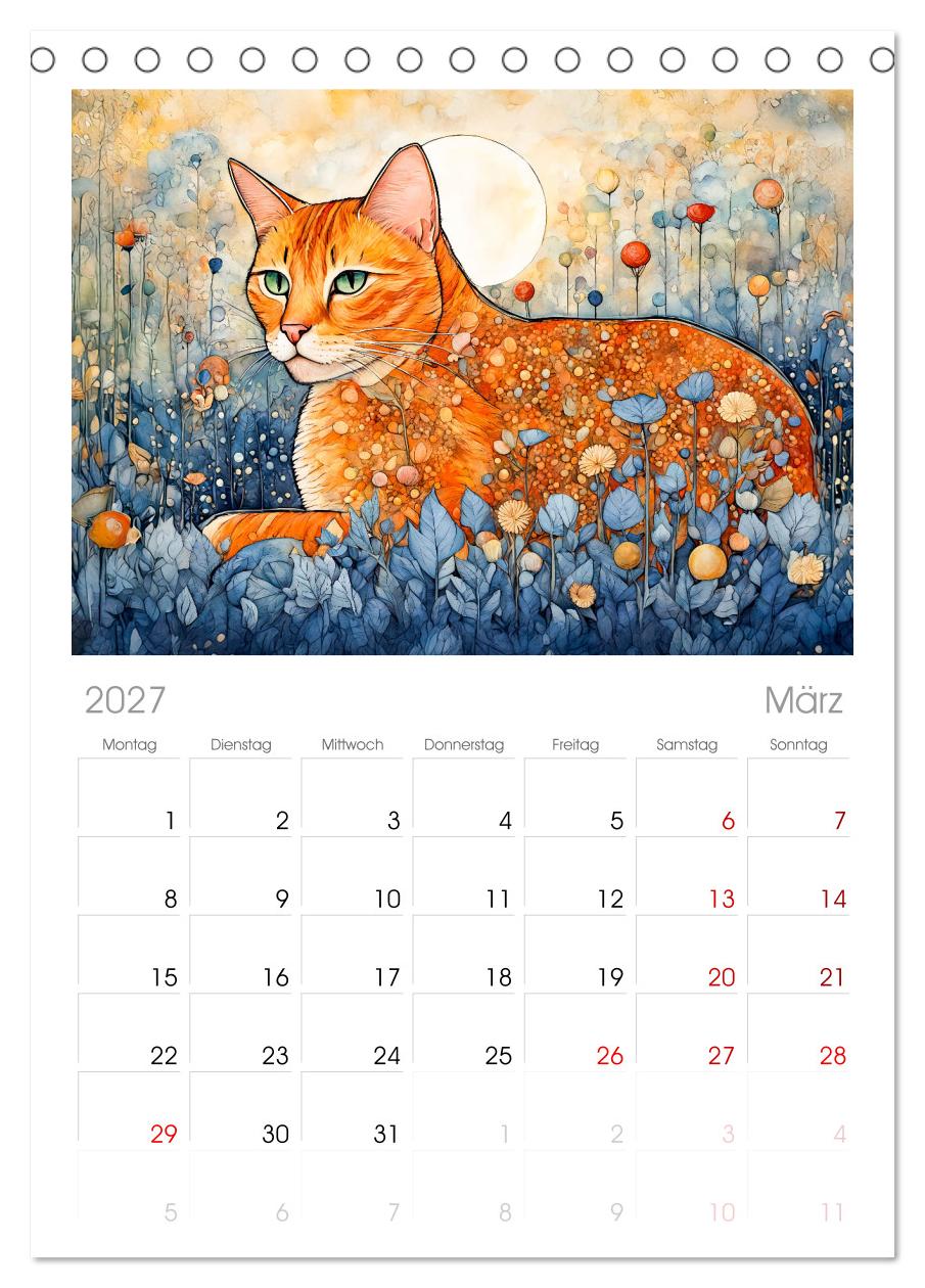 Katzenzauber -  Katzenkalender mit stimmungsvollen Bildern