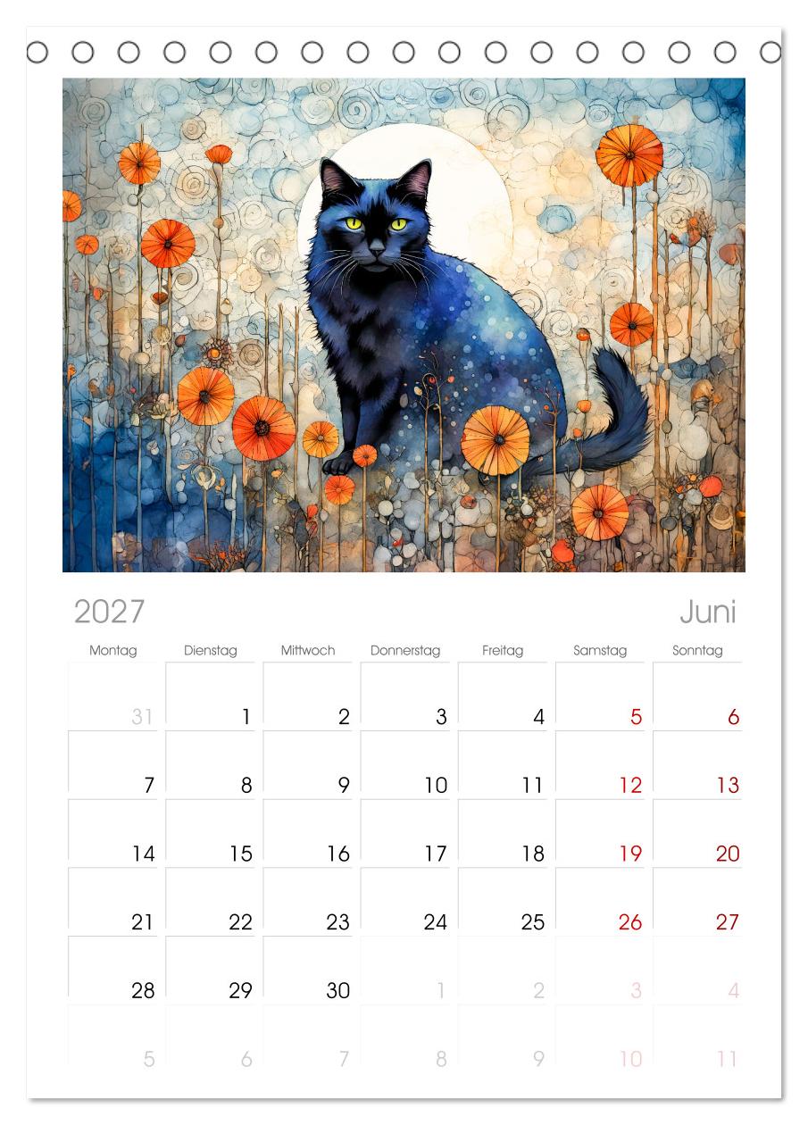 Katzenzauber -  Katzenkalender mit stimmungsvollen Bildern