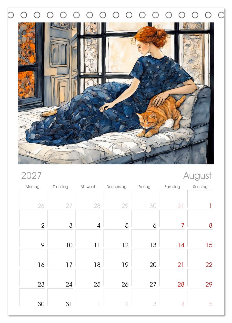 Katzenzauber -  Katzenkalender mit stimmungsvollen Bildern