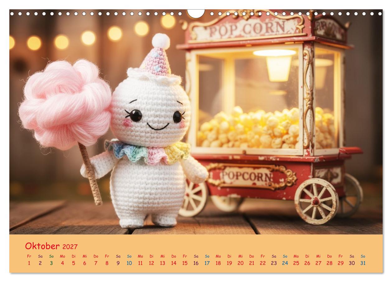 Die zauberhafte Amigurumi-Zirkuswelt. Das gehäkelte Zirkusjahr