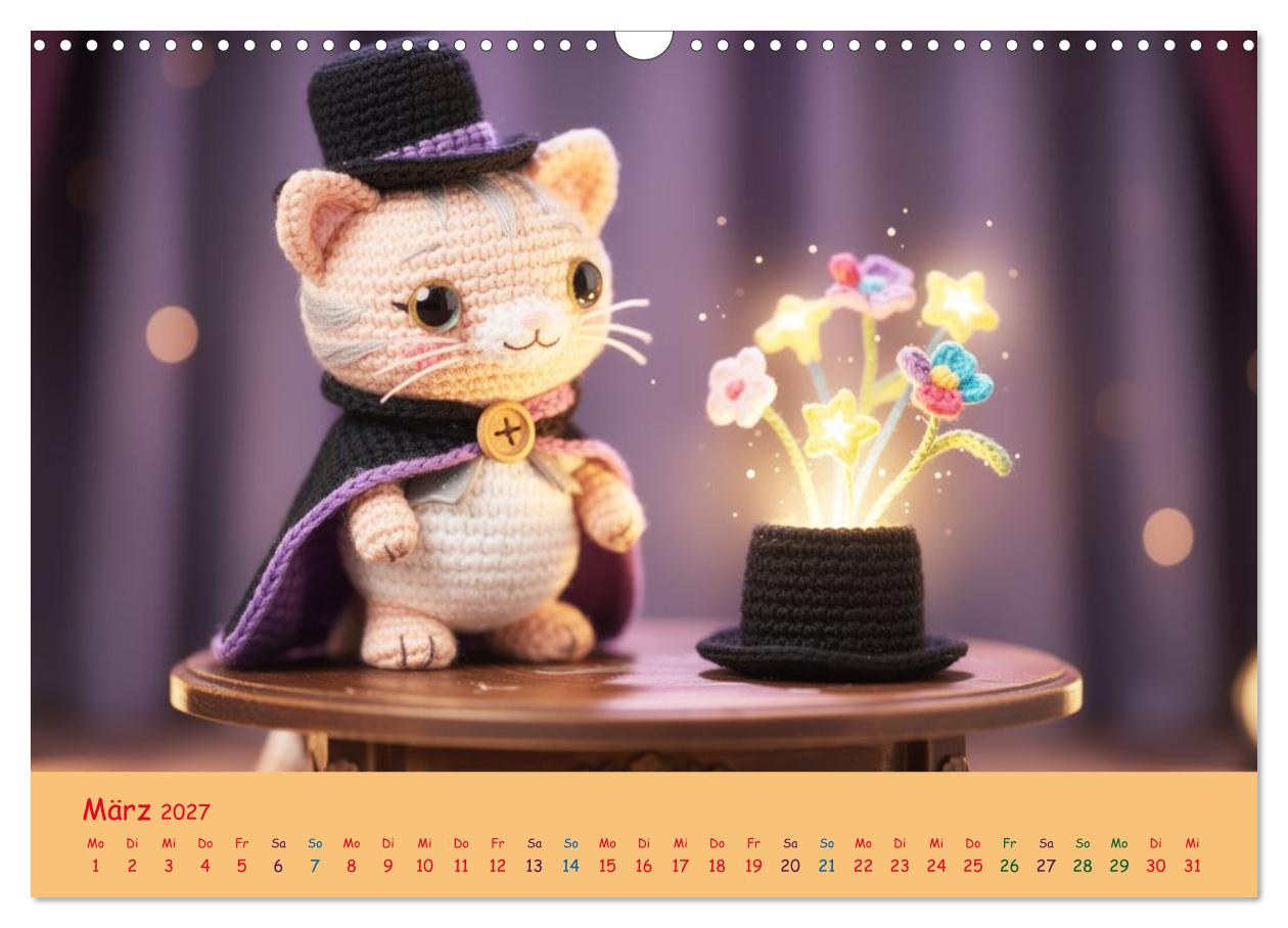 Die zauberhafte Amigurumi-Zirkuswelt. Das gehäkelte Zirkusjahr