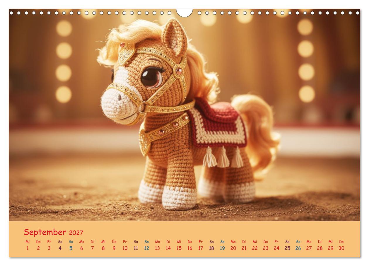 Die zauberhafte Amigurumi-Zirkuswelt. Das gehäkelte Zirkusjahr