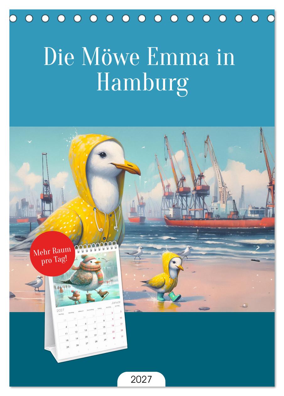 Die Möwe Emma in Hamburg