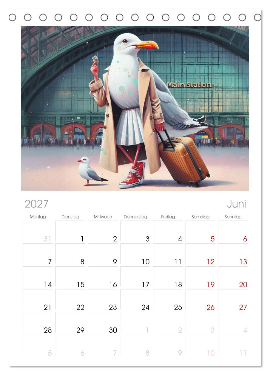 Die Möwe Emma in Hamburg