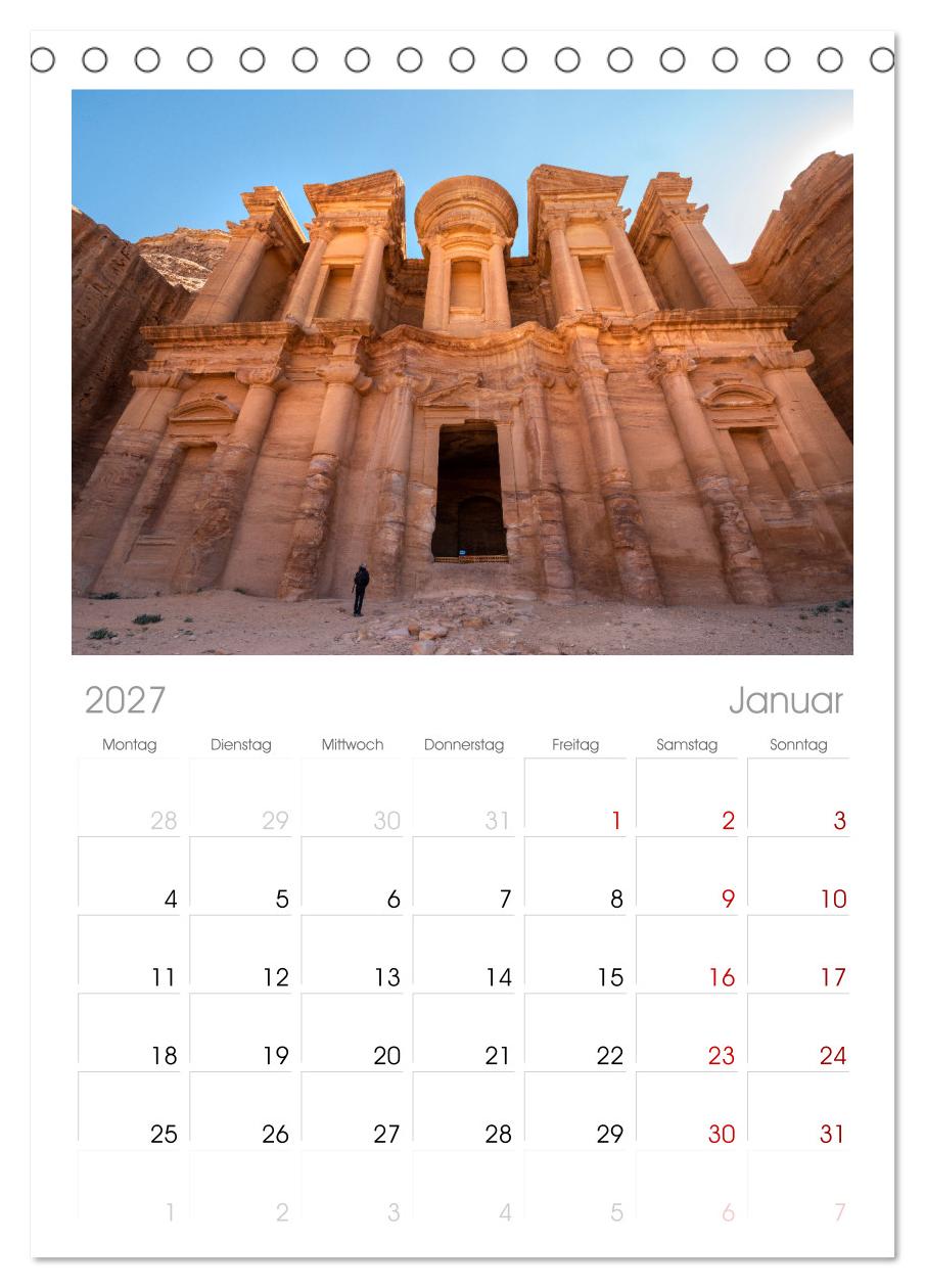 Jordanien Sand, Stein und Salz
