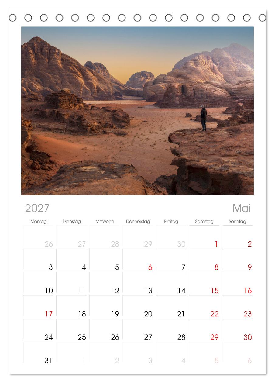 Jordanien Sand, Stein und Salz