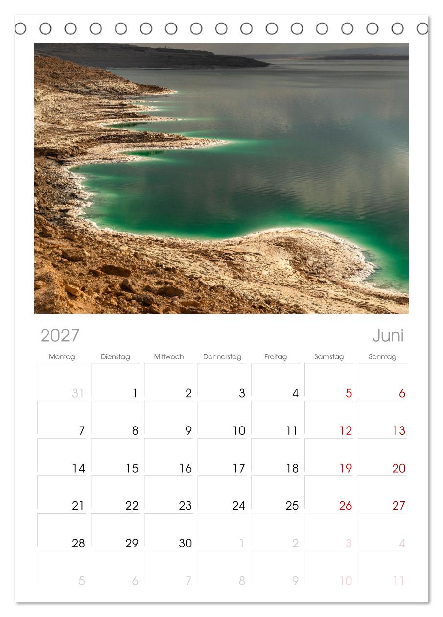 Jordanien Sand, Stein und Salz